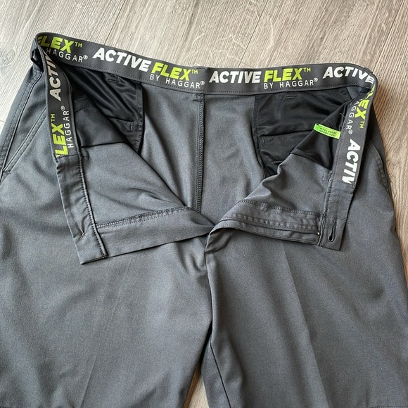 Gray Active Flex Short by Haggar. - Picture 3 of 8